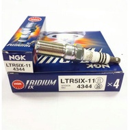 LTR5IX-11 Suitable for New Junway Jun Yue NGK, LTR5IX-11, 4344, Iridium Spark Plug