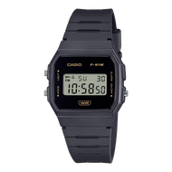 Casio แท้ นาฬิกาข้อมือ สายเรซิน รุ่น F-91WB-8A คาสิโอ รับประกันสินค้า 1 ปี
