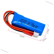 7.4V 450mAh 20C Lipo Battery 1 pcs 2S for WLtoys K969 K989 K999 P929 P939 RC Car