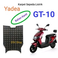 Yadea GT10 or GT 10 Electric Bike Carpet Made of Rubber