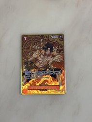 Portgas D. Ace OP02-013 SR Paramount War card