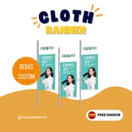 PUTIH MERAH [JAD] Cloth Banner Banner Banner Custom Flag Colorful Flag Red and White Flag Custom Fla