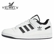 FORUM Low CI (IH7830) Fashionable and Versatile Thick Bottom Comfortable Breathable Low Top Retro Du