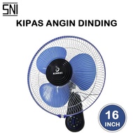 Kipas Angin Dinding Gantung Wall Fan 12inch 1 Tali - 1209 Tembok 12 Inc Mode 3 Speed Bergaransi Masp