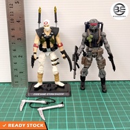 Used G.I. Joe GI JOE 3.75" 25th Anniversary FireFly Vs. Storm Shadow Comic Pack