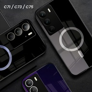 Glossy Glass Softcase For Realme C71 C73 C75 - Latest Realme C71 C73 C75 HP Casing - SM 29