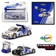 T64P-001-86RAC02 - Tarmac Works 1/64 Ford RS200 Lombard RAC Rally 1986 ANS99