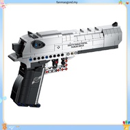 Desert Eagle Compatible Lego Building Blocks Assembly Launch Toy Gun Can Launch Free 7 Bullets Assem