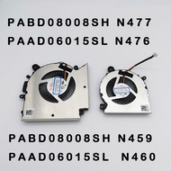 【Pre-order】 Lap Cpu Gpu Fan Cooler For Gl76 Gf76 Gf66 Gl66 Ms1581 Ms17l1 Pabd08008sh Paad06015sl N45