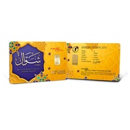 PUBLIC GOLD BULLION BAR 1g (Au 999.9) RAMADHAN &amp; SYAWAL