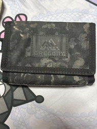 gregory黑花銀包