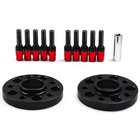 20mm 5x112 Hub Centric Wheel Spacers 66.6mm Bore M14x1.25 Tapered Bolts for BMW X5 G05 X7 G07 2018+ 