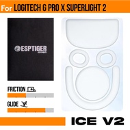 ICE V2 Mouse Skates For Logitech G-PRO X SUPERLIGHT 2/ SE / SUPERSTRIKE