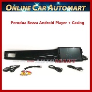 Perodua Bezza Android Player With Casing IPS MKT Screen 1GB Android 8.1 Plug and Play With WIFI And 