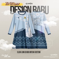Baju Jersi Muslimah Long Sleeve Baju Sukan Muslimah Tshirt Jersey Muslimah Malaysia Plus Size Baju M