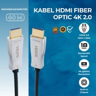 Cable HDMI Fiber Optic 4K 40M HDMI 2.0 Fiber Optic 18 Gbps 40M Cable HDMI FO 4K 40M