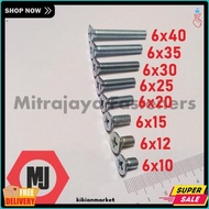 Jf Bolt M6X10 Screwdriver +