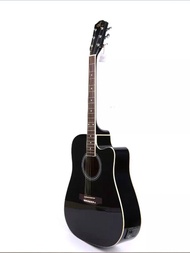 41Inch Sandal Wood Acoustic Electric Guitar Electric Box Guitar Folk Guitar With Pickup