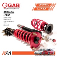 Lexus IS200 IS300 GXE10 SXE10 / Toyota Altezza 1999+ - GAB SS Series Fully Adjustable Suspension / C