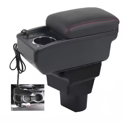 Car Hyundai I10 HB20 Hb20s Hb20x Armrest box﻿ central content store case console storage elbow suppo