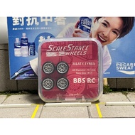 Diecast Scale Stance BBS RC R17 & R18 Rims (non-rolling)