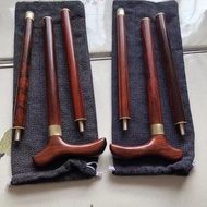 Red Sandalwood Walking Stick Solid Wood Walking Stick Elderly Walking Stick Lightweight Anti-slip Hi