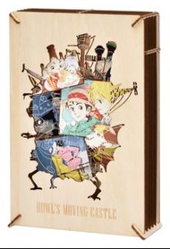 [日本🇯🇵預訂]PAPER THEATER 木版本 -Wood Style- 哈爾移動城堡 Howl's Moving Castle 側耳傾聽 千與千尋 龍貓 紙劇場 手工 透明展示 紙雕 模型 紙模