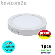 12 Inch 24W LED Ceiling Surface Downlight (Round) Daylight2 Inch 24W LED Ceiling Surface Downlight (