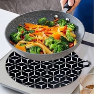 CHERRY3WK Induction Cooktop Protector, Heat Resistant Silicone Induction Cooktop Mats, Kitchen Acces