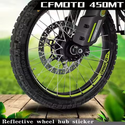For CFMOTO 450MT 450-MT IBEX 450 cfmoto 450mt Reflective Motorcycle Accessories Wheel Stickers Inner
