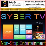 IPTV MALAYSIA CHANNELS | SYBERTV | AUTHORISED DEALER | MURAH