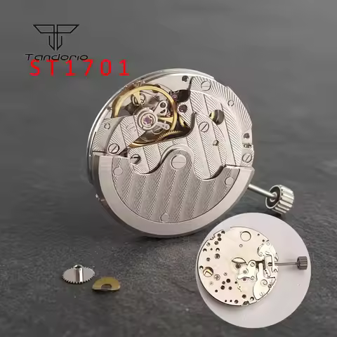 Automatic Mechanical ST1701 Watch Movement 21600BPH High Precision 20 Jewels Sea-gull Mechanism Wris