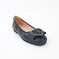 ST.JAMES Genuine Leather Shoes/Flat Heel 1.7 CM. Model AMOR Colour BLACK | Women's