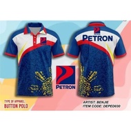 零售Petron新版菲律宾国旗艺术家BENJIE BUTTON 3DPOLO衫