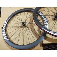 MUMT R45 M-silver carbon Road bike 700c wheelset last display unit