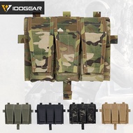 IDOGEAR Tactical Triple 556 Mag Pouch CP Style for AVS JPC2.0 MOLLE Tactical Mag Holder 35106