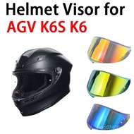 K6S Helmet Visor For AGV Motorcycle Helmets Night Vision Visor Len Case For AGV K6 Helmet Lens Winds