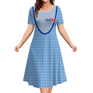 Matatag Dresses Full Sublimation For Women Teachers Day T-Shirt Design Plus Ladies Short Sleeve Dres