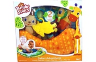 Bright Starts เบาะกิจกรรม Safari Adventures Prop and Play Mat (Red)