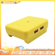 Battery Adapter with Dual USB Fast Charger Port for  XR 18V 20V Lithium Ion Battery DCB180