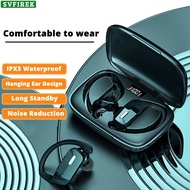 TWS Ear-mounted Bluetooth Headset Wireless Earphones IPX5 Waterproof Sweatproof Stereo With Micropho