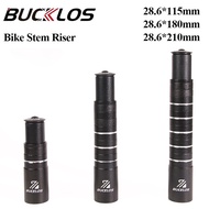 BUCKLOS Bike Stem Extender Bicycle Fork Alloy Stem Extension Handlebar Riser Extension Adapter