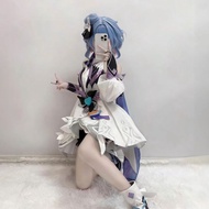 现货速发王者荣耀时之魔女小乔cos服小乔cosplay游戏动漫新皮肤女C服全套Honor of Kings Cosplay Costume of the Witch of Time, Xiao Qia