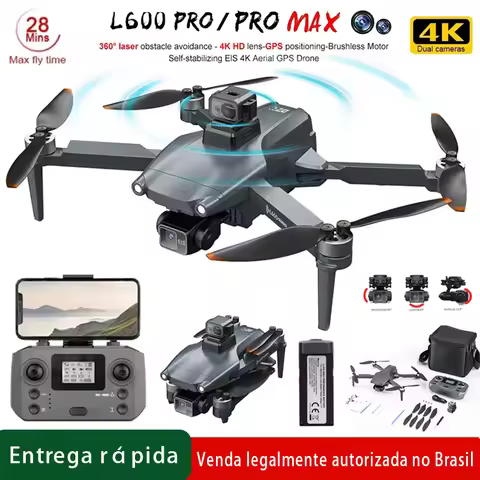 L600 Pro MAX /L600 PRO Drone 4K Professional HD Camera 3-Axis Gimbal GPS Dron 360° Obstacle Avoidanc