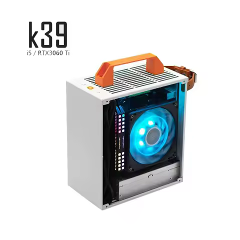 K39 Case HTPC PC ITX MINI Safe Cabinet SPCC Computer Frame For 2070 3060TI i5 11500 i7 8700 With Fle