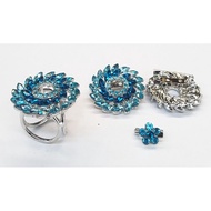 Kerongsang set atau kerongsang cincin,brooch,bros,tudung,baju kurung,kebaya,pin