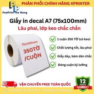 [GOOD QUALITY] Decal printing paper A7 rolls, A7 files for printing orders, e-commerce platforms, sh