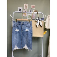 2hand jean skirt