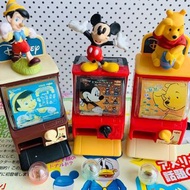 迪士尼 迷奇扭蛋機 小熊維尼  小木偶 轉蛋機 迪士尼 玩具公仔擺設禮物 日本