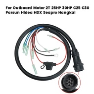 61T-82590 7Pin Wire Harness Hardness Assy for Yamaha Outboard Motor 2T 25HP 30HP C25 C30 Parsun Hide